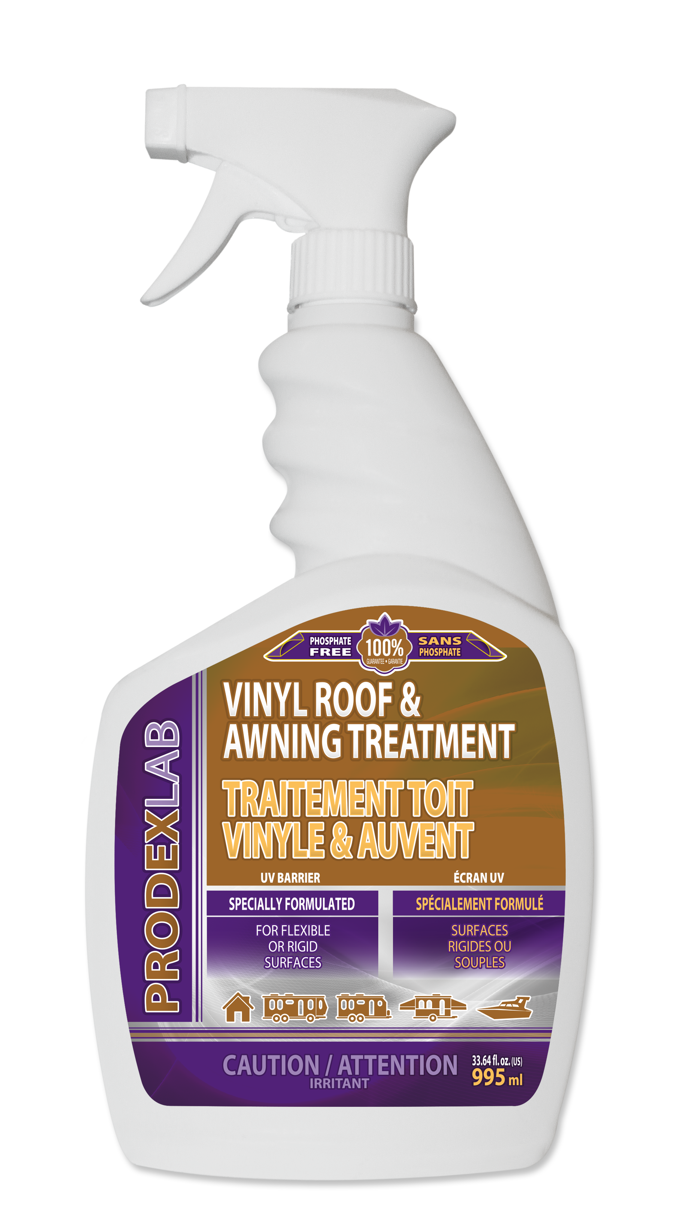 Prodexlab Traitement Toit Vinyle & Auvent 995 ml