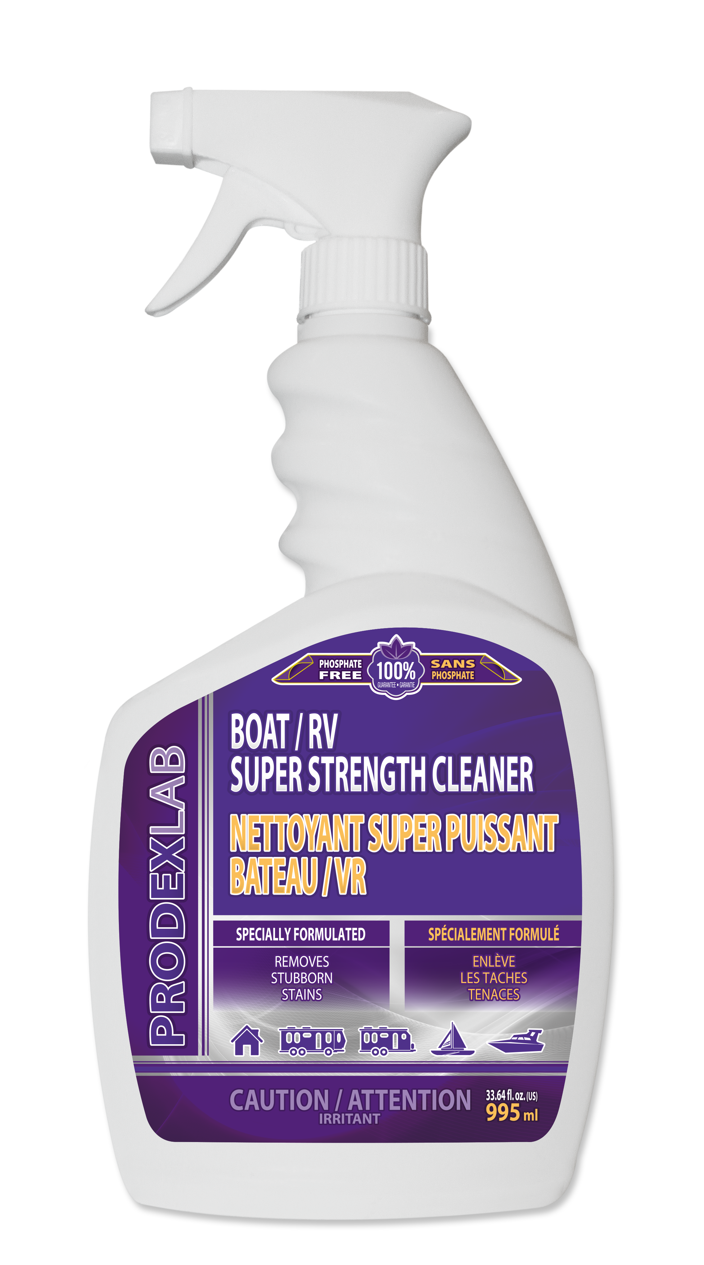 Prodexlab Nettoyant Super Puissant - Bateau / VR 995 ml